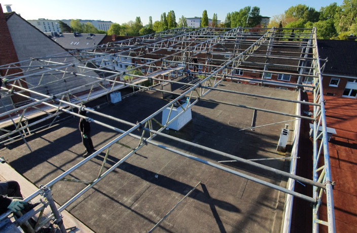 Beispielarbeit von Neff Gerüstbau GmbH - veröffentlicht auf Geruestbau.org